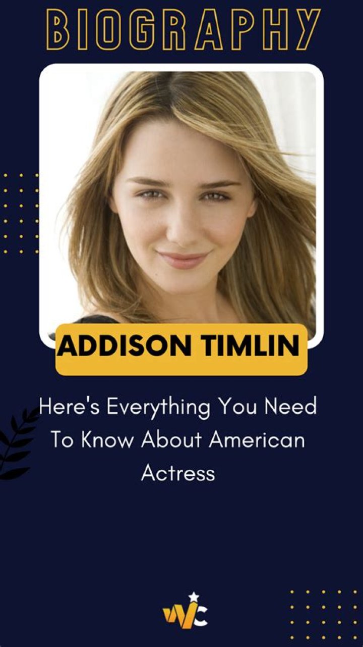 All About Addison Timlin – Meet Jeremy Allen White’s Wife