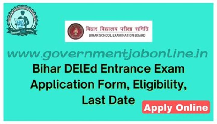 Bihar Deled Admission 2023 - 25 : बिहार D.El.Ed नामांकन प्रक्रिया शुरु, यहाँ करें आवेदन
