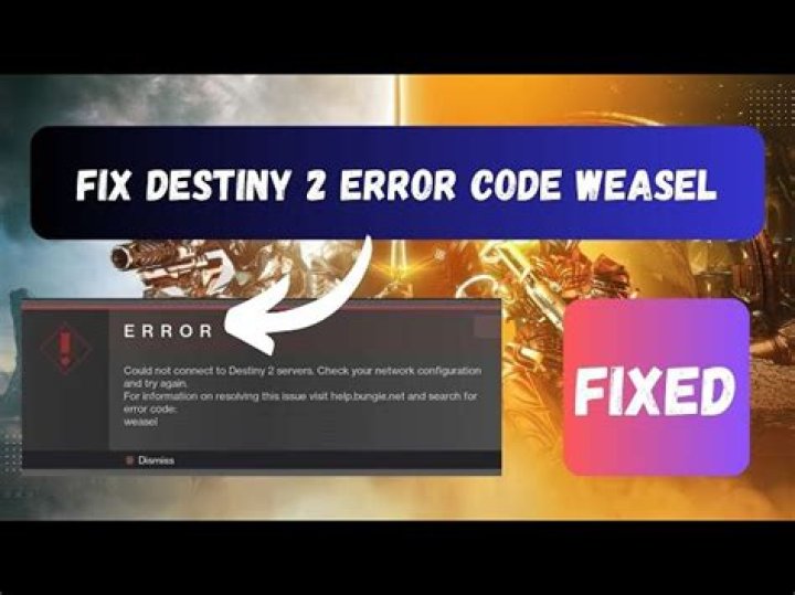 How to Fix Error Code WEASEL in Destiny 2 - SarkariResult