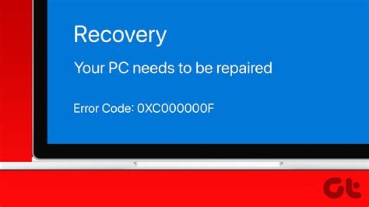 How to Fix Windows Error Code 0xc00000f? - SarkariResult