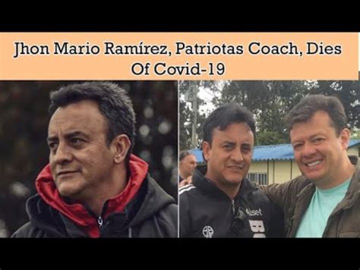 Jhon Mario Ramírez, Patriotas Coach, Dies Of Covid-19
