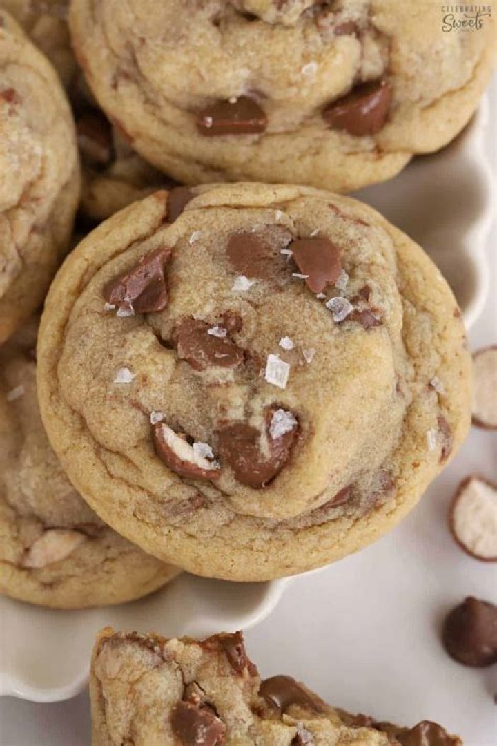 Malted Chocolate Chip Cookies - Celebrating Sweets