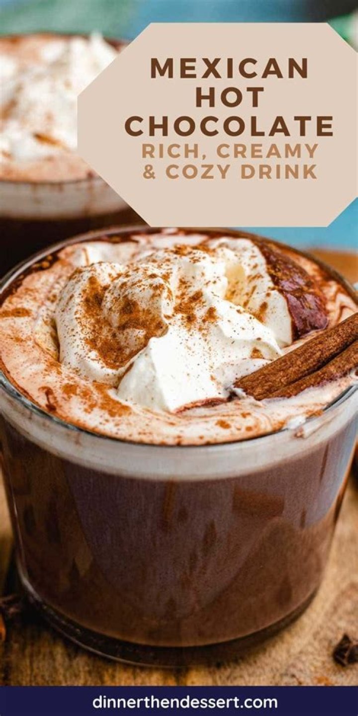 Mexican Hot Chocolate - Celebrating Sweets