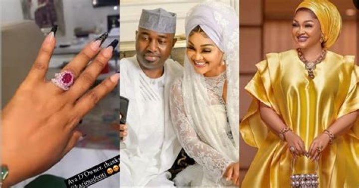 
Netizens Mock Mercy Aigbe’s Husband, Kazim Adeoti, For Sending Her A ‘unfair’ Birthday Message. 