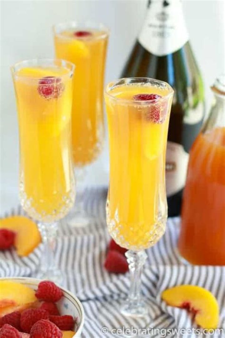Peach Mimosa - Celebrating Sweets