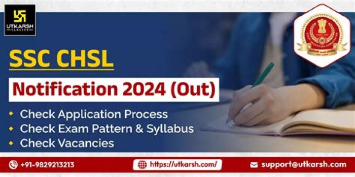 SSC CHSL Recruitment 2024: सीएचएसएल भर्ती 2024 का नोटीफिकेसन जारी, 12वीं पास वाले जल्दी करें आवेदन