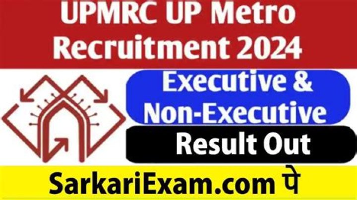 UP Metro Various Posts Result 2024