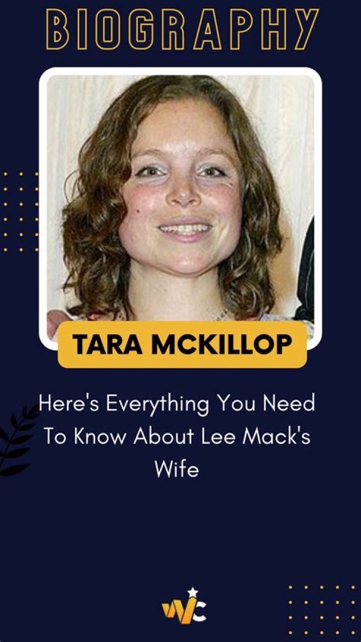 Who is Tara Mckillop? – Untold Facts About Lee Mack’s Wife